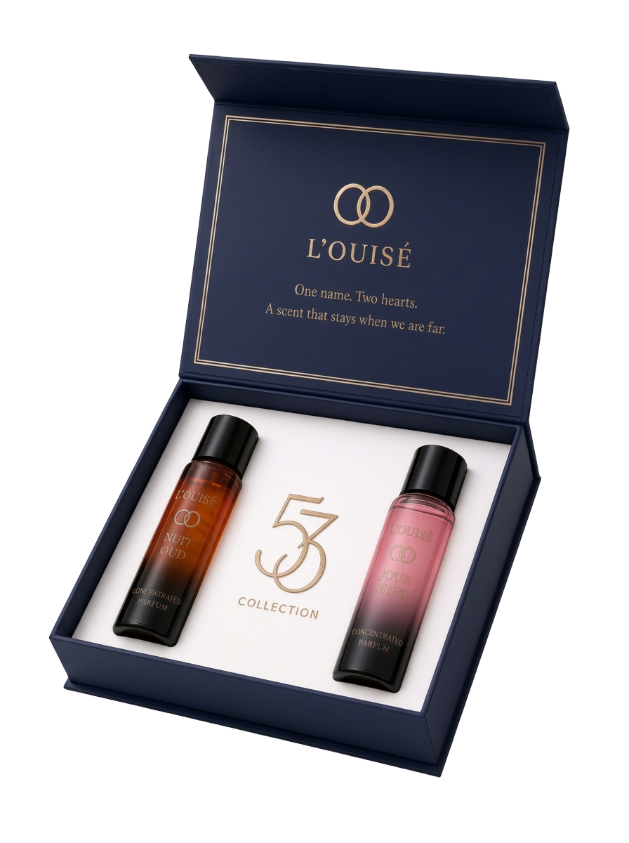 Louisé 53 Collection gift box with both parfums